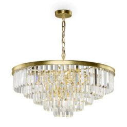 Месинг полилей MAYTONI Mod085pl-12bs за трапезария