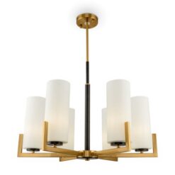 Месинг полилей MAYTONI Mod089pl-06bs за хол или трапезария