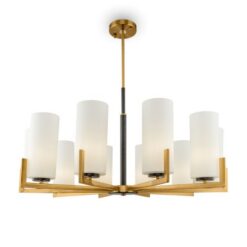 Месинг полилей MAYTONI Mod089pl-10bs за хол или трапезария