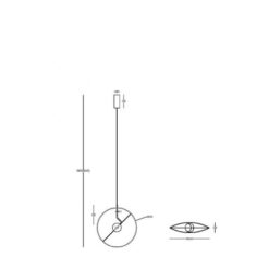 LED пендел MAYTONI MOD154PL-L6W3K REFLEX - Image 2