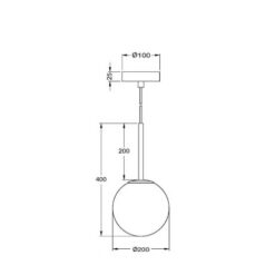 Пендел MAYTONI MOD321PL-01B1 BASIC FORM - Image 2