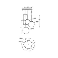 Пендел MAYTONI MOD321PL-03B BASIC FORM - Image 5