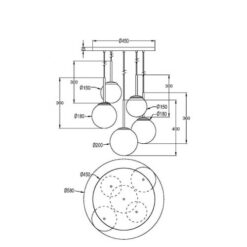 Пендел MAYTONI MOD321PL-05B BASIC FORM - Image 5