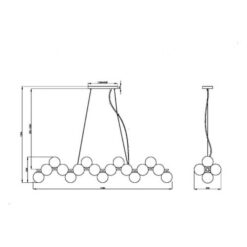 Пендел MAYTONI MOD547PL-25B DALLAS - Image 2