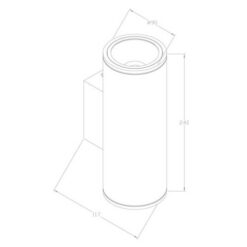 MAYTONI Wall lamp Shim O303WL-L24W3K - Image 7