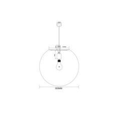 MAYTONI Pendant lamp Erda O594PL-01W - Image 4