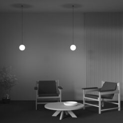 LED пендел за вграждане MAYTONI P039PL-5W3K-10INS-B LUNA - Image 7