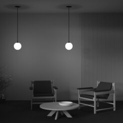 LED пендел за вграждане MAYTONI P039PL-5W3K-20INS-B LUNA - Image 6