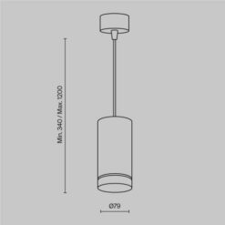 LED пендел MAYTONI P085PL-12W4K-W ORLO - Image 5
