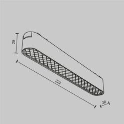 MAYTONI Track Lighting Basis Grid TR084-1-12W3K-B - Image 6