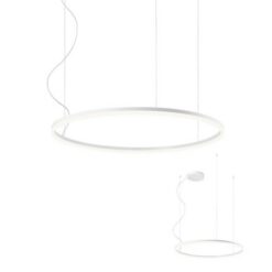 Бял LED пендел Redo Triac 1712-TRIAC за трапезна маса