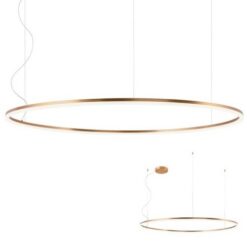 Бронз LED пендел Redo Dali 1719-DALI за трапезна маса