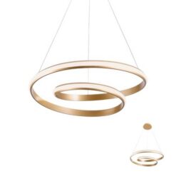 Бронз LED пендел Redo Torsion 01-1794 за кухня