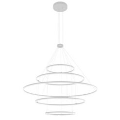 LED пендел REDO 01-2248-TRIAC ORBIT WHITE 3000K