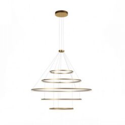 LED пендел REDO 01-2488-TRIAC ORBIT BRONZE 4000K