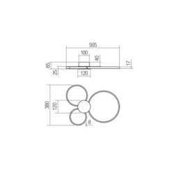 LED плафон SMARTER 01-3105 ATOM - Image 2