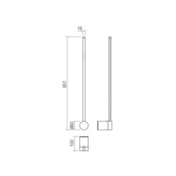 LED аплик SMARTER 01-3120 TABOO - Image 2