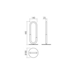 LED настолна лампа SMARTER 01-3185 LATIUM - Image 2