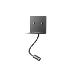 LED аплик с ключ и USB SMARTER 01-3211 MOKA