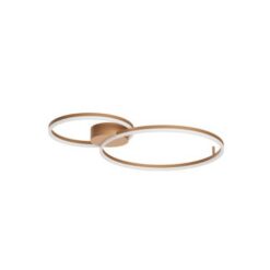 LED плафон REDO 01-3365 ORBIT BRONZE CCT TRIAC