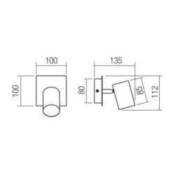 Спот SMARTER 04-537 CRIUS - Image 2