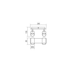 Спот SMARTER 04-538 CRIUS - Image 2