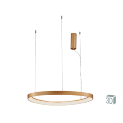 LED пендел Viokef Loop 4222800 над кухненски остров