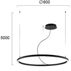 LED пендел VIOKEF 4244801 VERDI - Image 2