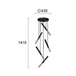 LED пендел VIOKEF 4265300 BALLET - Image 2