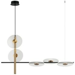 LED пендел Viokef Sun 4280100 над кухненски остров