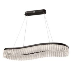 LED пендел Viokef Crystal 4291700 за трапезария