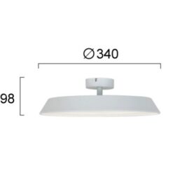 LED плафон VIOKEF 4296900 FLAT - Image 2