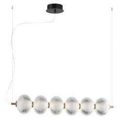 LED пендел Viokef Pellucid 4297800 над кухненски остров