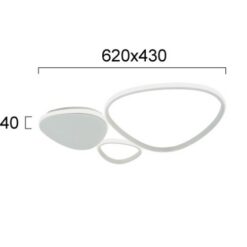 LED плафон VIOKEF 4301600 HELIX - Image 2
