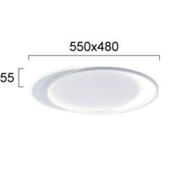 LED плафон VIOKEF 4301900 EVELYN - Image 2