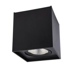 LED луна за открит монтаж SMARTER 70442 PC 01 LED 10W 3000K SQ MBK