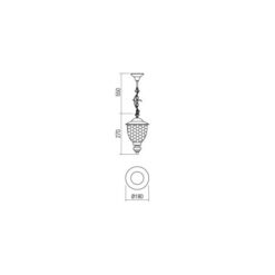 Градински пендел SMARTER 9632 MATERA - Image 2