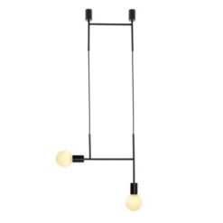 Пендел ACA Lighting TNK852P38BK в обстановка на хол