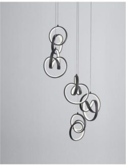 Пендел NOVA LUCE RINGS 9104351 LED 60W, 2310Lm, 3000K, IP20 D: 40 H: 120 cm