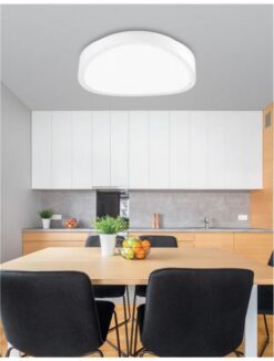 Плафон NOVA LUCE ONDA 61471601 LED 27 W, 990Lm 3000K IP20 D: 40 H: 11.5 cm