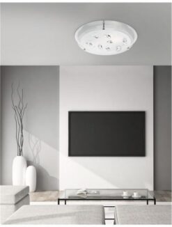 Плафон NOVA LUCE VEDERE 697001 E27 2x40W D:31,5 H:6cm