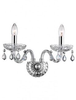Аплик NOVA LUCE MOZART 51231405 E14 2x40W IP20 Bulb Excluded D: 22-47 H: 27cm