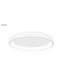 Плафон NOVA LUCE ALBI 8105605 D LED 32W, 1760Lm, 3000K, IP20, D: 41 H: 8.5 cm, с димер