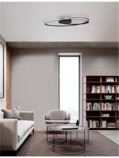 Плафон NOVA LUCE VIARREGIO 9500710 LED 28W, 1950Lm, 3000K, IP20, D: 60 W: 35 H: 15 cm