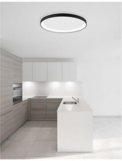 Плафон NOVA LUCE PERTINO 9853672 LED 30W, 1800Lm, 3000K, IP20, D: 38 H: 6 cm