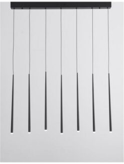 Пендел NOVA LUCE GIONO 9601007 LED 7x3W, 1280lm, 3000K, IP20 L: 90 W: 5 H1: 51 H2: 230 cm