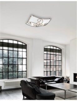 Плафон NOVA LUCE LUNGO 631036 E27 2x60Watt D:30 H:9cm