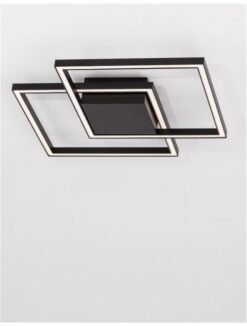 Плафон NOVA LUCE BILBAO 9500822 LED 25W,1600Lm, 3000K, IP20 L: 46 W: 46 H: 6.5 cm