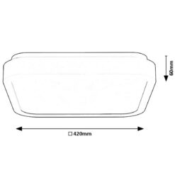 LED панел за външен монтаж за баня RABALUX 71261 SAMIRA - Image 2