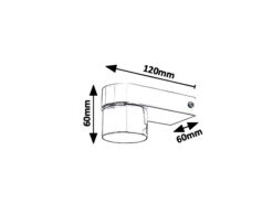 LED аплик за баня RABALUX LIAM 6230 / 5W, 400LM, 4000K, IP44 ВЛАГОЗАЩИТЕН - Image 4